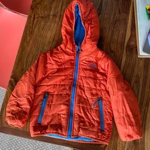 LL Bean Reversible Fleece Lined Puffer